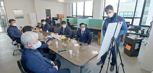 오진택 부위원장, 송산그린시티 서측지구 연결도로 건설공사 원활한 추진을 위한 정담회 개최