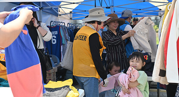 화성도시공사, 지역사회 이주민을 위한 임직원 기부의류 나눔행사 실시