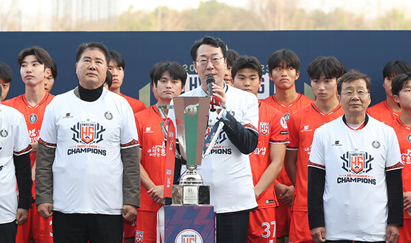 K3리그 챔피언‘화성FC’우승 세레머니